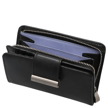 Mandarina Duck Hera 3.0 Börse mit Druckknopf 14 cm (black) - Ansicht 2