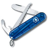 Victorinox "My First Victorinox" - Couteau suisse pour enfants (transparent bleu)