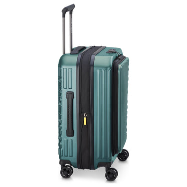 Delsey Paris Securitime Zip - 4-Rollen-Kabinentrolley S 55 cm erw. (tiefgrün) - Ansicht 6