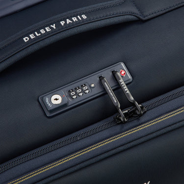 Delsey Paris Brochant 3 - 4-Rollen-Kabinentrolley S 55 cm erw. (marineblau) - Ansicht 5