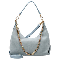 Seidenfelt Huuvari Hobo - sac bandoulière (denim bleu)