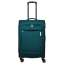 Travelite Priego - 4-Rollen-Trolley M 66 cm (petrol)