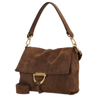abro Temi Suede - Schultertasche medium 26 cm (wood) - Ansicht 2