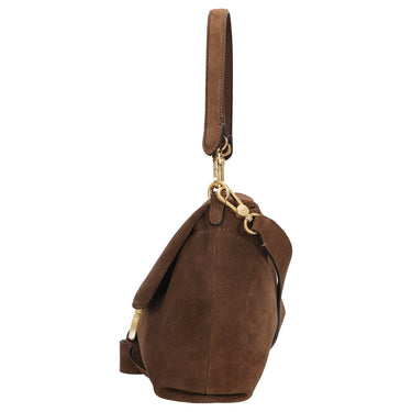 abro Temi Suede - Schultertasche medium 26 cm (wood) - Ansicht 3