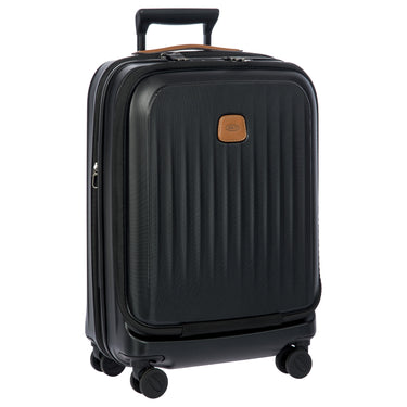 Brics Taormina - 4-Rollen-Kabinentrolley mit Vortasche 55 cm erw. USB (schwarz) - Ansicht 5