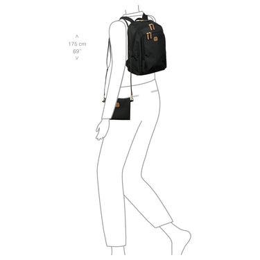 Brics X-Collection - Rucksack 14" 38 cm (black) - Ansicht 6