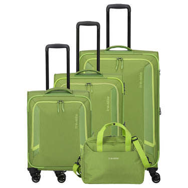 Travelite Corsiica - 4-Rollen-Trolley Set 4tlg. erw. (fresh green) - Ansicht 2