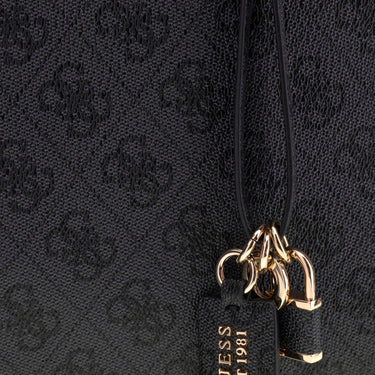 Guess Marissa Logo Tech Tote - Henkeltasche 50 cm (coal logo)