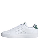 adidas Advantage 2.0 Sneaker - Men Schuh (ftwr white/core black/collegiate green, 45 1/3) - Markenkoffer