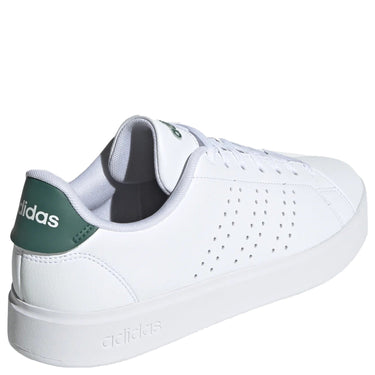 adidas Advantage 2.0 Sneaker - Men Schuh (ftwr white/core black/collegiate green, 45 1/3) - Markenkoffer