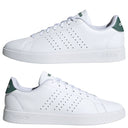 adidas Advantage 2.0 Sneaker - Men Schuh (ftwr white/core black/collegiate green, 45 1/3) - Markenkoffer