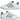 adidas Grand Court 2.0 Sneaker - Schuh Men (ftwr white/silver green/collegiate green, 44 2/3) - Markenkoffer