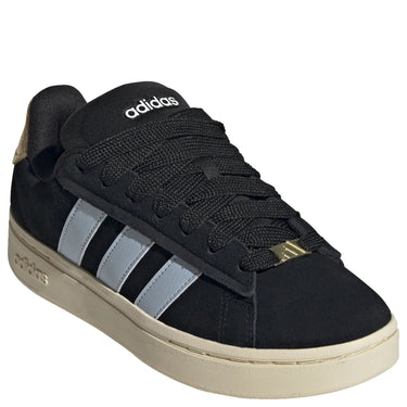 adidas Grand Court Alpha 00s Sneaker - Schuh Women (core black/wonder blue/gold met., 38) - Markenkoffer