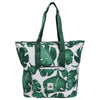 adidas Leaf Print Women - Sac à provisions (orbit grey/collegiate green/green/semi court green)