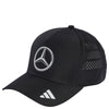 adidas Mercedes AMG - Casquette Trucker (Couleur : noir / argent réfléchissant)