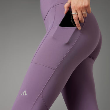 adidas Tights Ultimate Running - Laufhose Women (shavio, S) - Markenkoffer