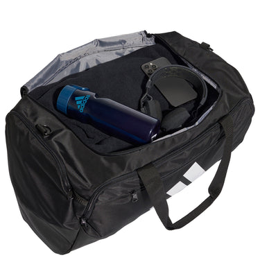 adidas Tra Def Duffle M - Reisetasche M (black/white) - Markenkoffer