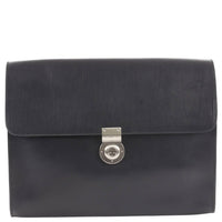 Leonhard Heyden Tradition - Dossier de conférence en cuir 36 cm (noir)