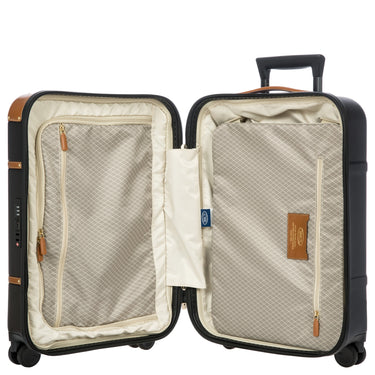 Brics Bellagio - 4-Rollen-Kabinentrolley 55 cm recycelt (black/tan) - Ansicht 7