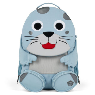 Affenzahn "Große Freunde" - Kindergartenrucksack für 3 - 5 J. (Robbe) - Markenkoffer