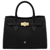 Aigner Farah M - Sac porté main 28 cm (Couleur : noir)