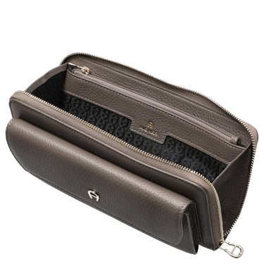 Aigner Fashion - Handytasche/Geldbörse 6cc 20 cm (coal brown) - Markenkoffer