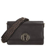 Aigner Livia - Umhängetasche + Tuch 20 cm S (espresso brown) - Markenkoffer