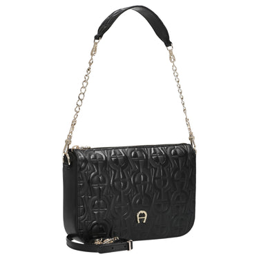 Aigner Pria - Schultertasche 21 cm XS (black) - Markenkoffer