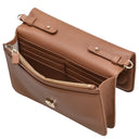 Aigner Wallet On Chain - Umhängetasche 6cc 19 cm (demi brown) - Markenkoffer