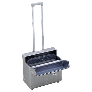 Aleon 17 - 2 - Rollen - Businesstrolley 42 cm (silver) - Markenkoffer
