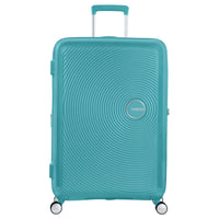 American Tourister Soundbox - 4-Rollen-Trolley 77 cm erw. (türkis)
