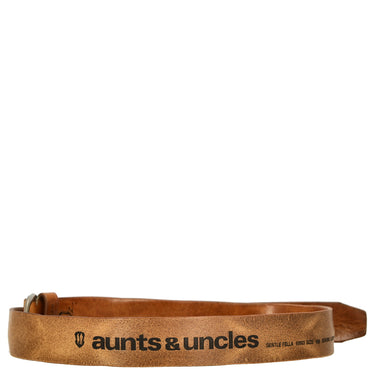 aunts & uncles Trousers Pride Gentle Fella - patch Ledergürtel (hazelnut, 85 cm) - Markenkoffer