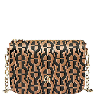 Aigner Pria - Schultertasche 21 cm XS (maple brown) - Markenkoffer