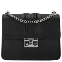 Seidenfelt Roros - Sac bandoulière 21 cm (black/silver)