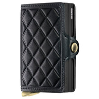 Secrid Twinwallet Emboss Diamond - Porte-cartes 6 cc 10,2 cm RFID (black+)