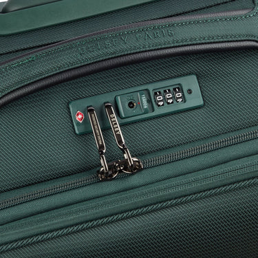 Delsey Paris Montmartre 3 - 4-Rollen-Kabinentrolley Slim S 55 cm erw. (tannengrün) - Ansicht 4