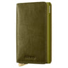 Secrid Premium Basco Slimwallet - Geldbörse RFID 6.5 cm (olive+)