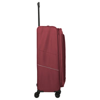 Travelite Skaii - 4-Rollen-Trolley 78 cm erw. (red) - Ansicht 3