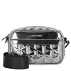 Lacoste The Blend - Sac bandoulière 19 cm (silber schwarz)