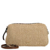 abro Kaia Raffia Maglia - Shoulder Bag 22 cm (natural-nut)