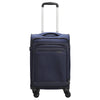 D&N Travel Line 9504 - 4-Wheel Cabin Trolley S 55 cm (navy)