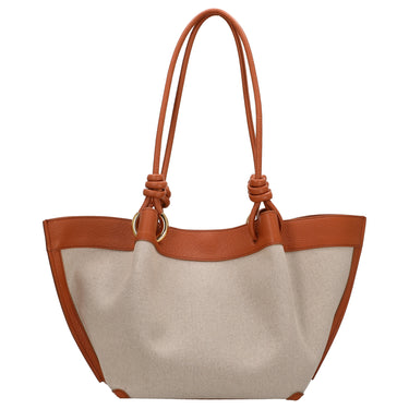 Coccinelle Finn Canvas - Henkeltasche 25 cm (natural/crab) - Ansicht 4
