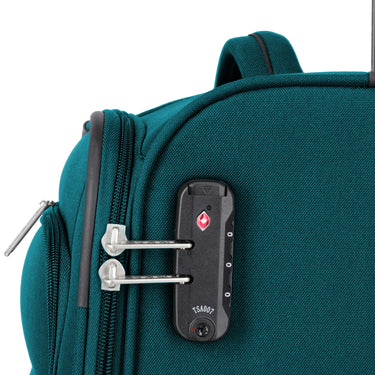 Travelite Priego - 4-Rollen-Trolley L 77 cm (petrol) - Ansicht 7