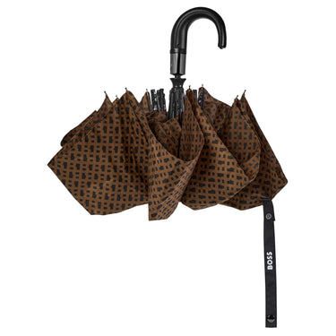 BOSS Monogramme - Regenschirm 103 cm (camel) - Markenkoffer