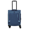 Travelite Corsiica - Valise cabine à 4 roulettes S 55 cm erw. (blue)