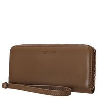 Seidenfelt Smilla - Damen- Geldbörse 19 cm (sweet caramel) - Ansicht 3