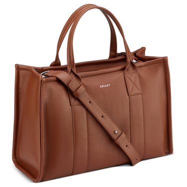 Delsey Paris Le Cuir Graine - Umhängetasche 36 cm (cognac) - Ansicht 2
