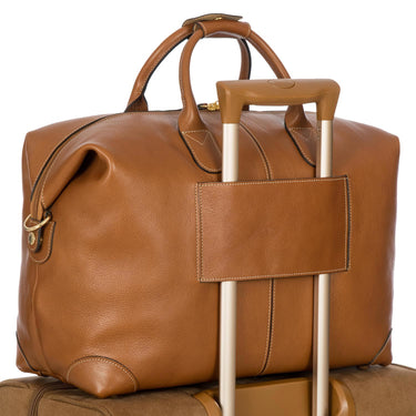 Brics Life Pelle Weekender - Reisetasche 43 cm Leder (cognac) - Markenkoffer