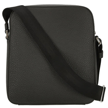 BOSS Crosstown - Umhängetasche Leder 26 cm (schwarz) - Markenkoffer
