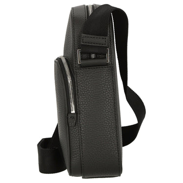 BOSS Crosstown - Umhängetasche Leder 26 cm (schwarz) - Markenkoffer
